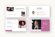 Huio : Beauty Brand Powerpoint, a Presentation Template by Punkl Camp (Thumbnail 4 of 16)