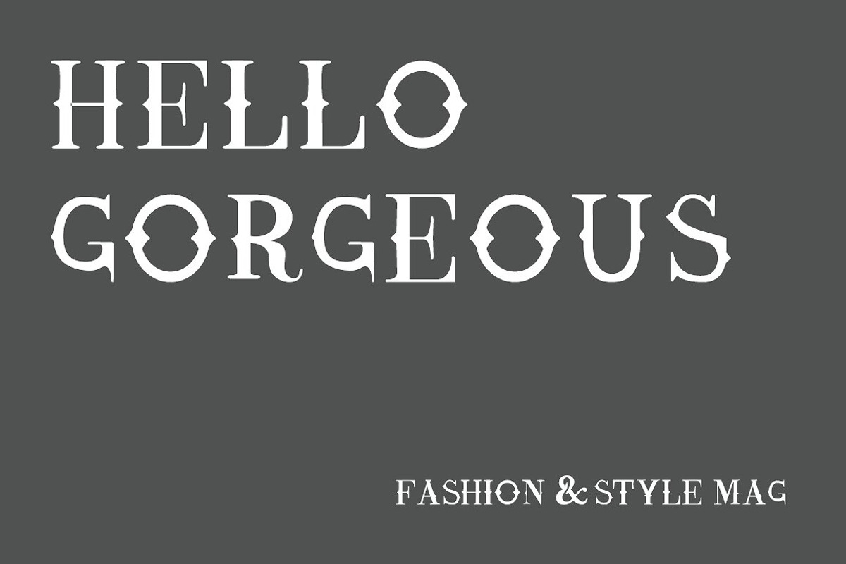 Chunky Typeface preview 4
