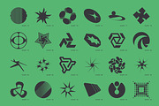 120 Abstract Geometric Shapes Part 4, a Graphic by Vanzyst (Thumbnail 5 of 6)
