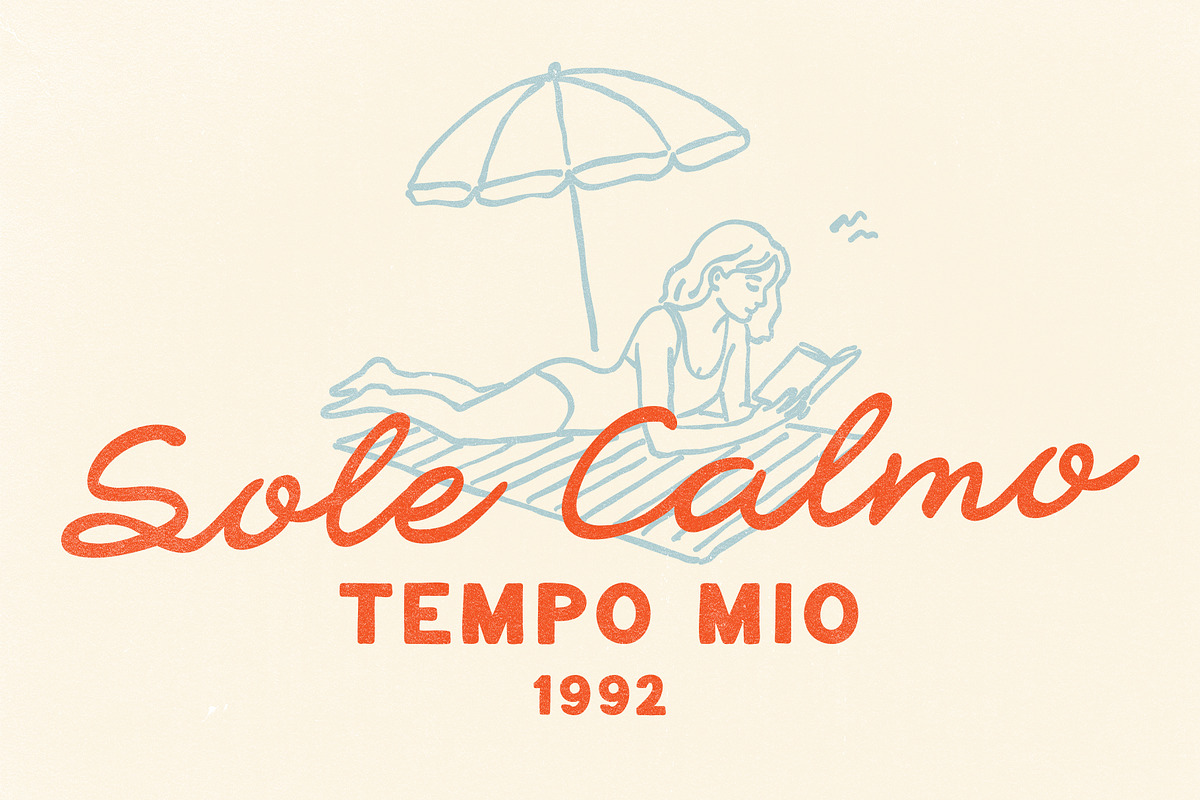 Portofino Gelateria Vintage Font Duo, a Script Font by Ayya Studio (Photo 5 of 12)