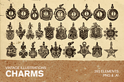 290+ Vintage Illustrations - Charms, an Illustration by Meglenov (Thumbnail 1 of 6)