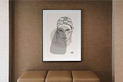 Posters - Line Art Boho Female, a Poster Template by line & plane (Thumbnail 7 of 10)