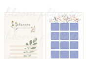 Digital Planner - Undated Planner, an Illustration by Sweet As April (Thumbnail 6 of 10)