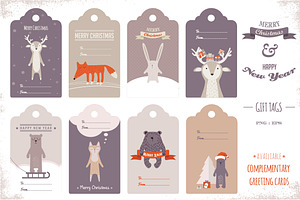 Cute Holiday Gift Tags