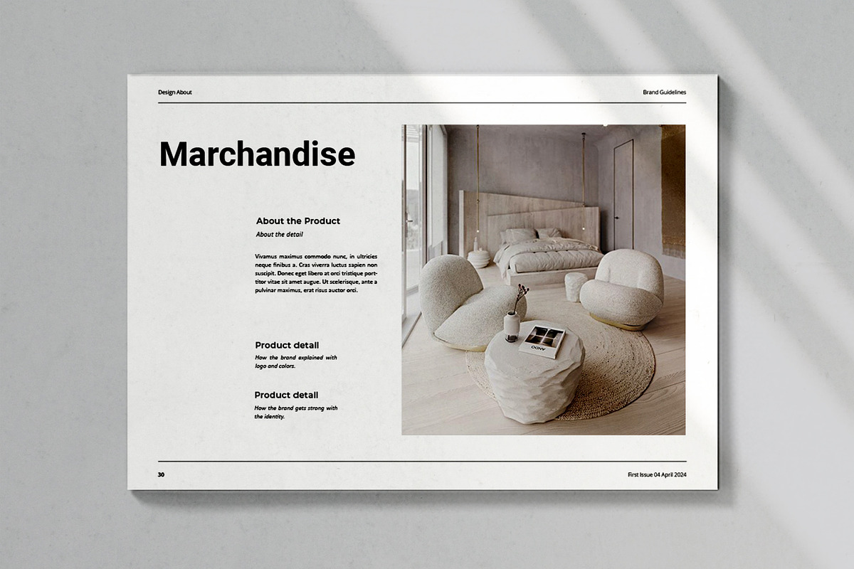 NAMA | Brand Guidelines, a Brochure Template by Analogi Studio (Photo 6 of 20)
