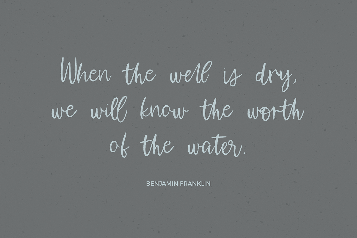 Waterssong Script, a Script Font by Beck McCormick (Photo 4 of 10)