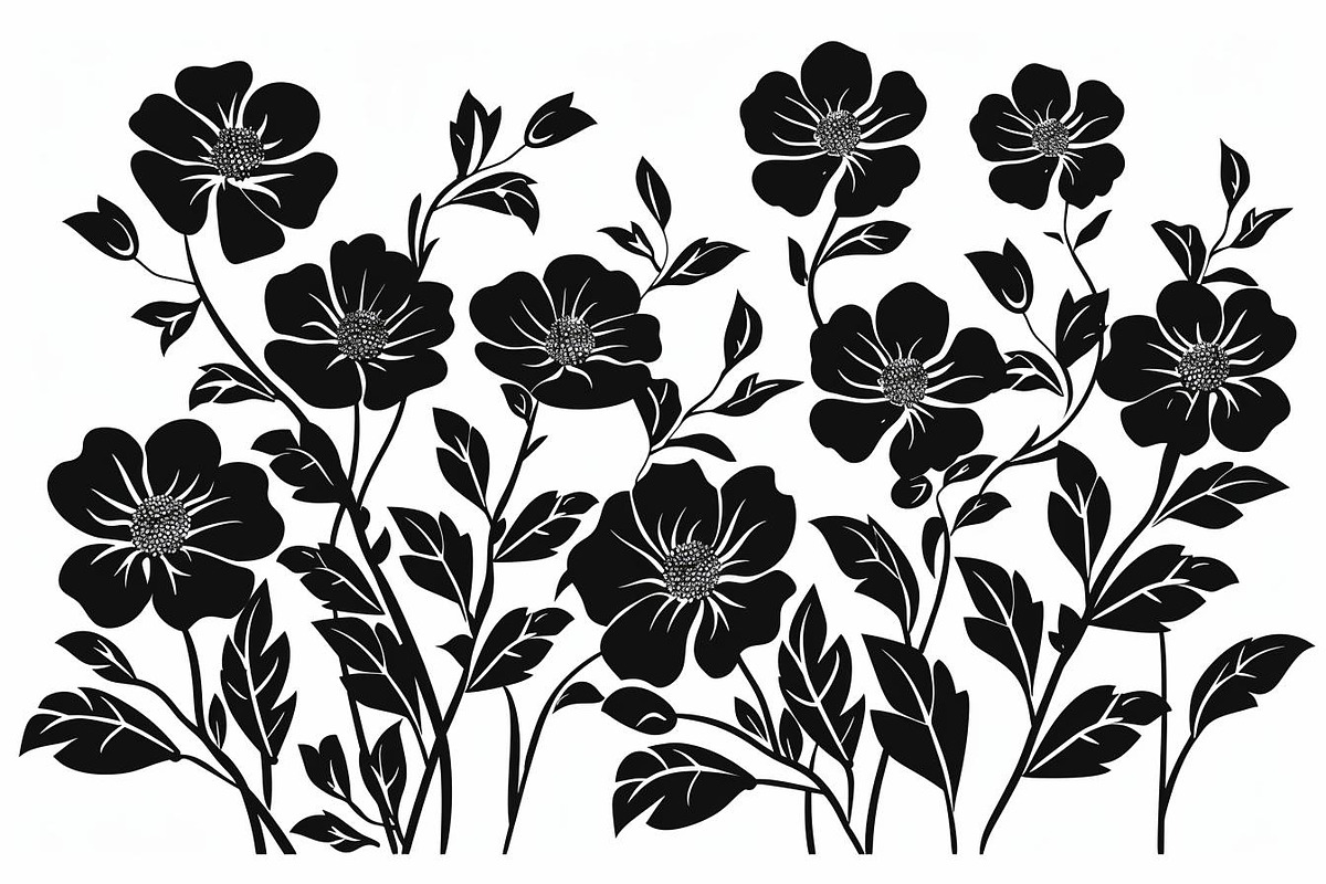 Floral Border & Frame Laser Cut Bund, an Object Graphic by jahid234 (Photo 2 of 11)