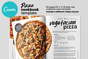 Canva Pizza US Letter CookBook, a Print Template by DeLaGranSiete (Thumbnail 4 of 11)