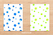6 Watercolor Polka Dots Pattern, a Pattern Graphic by Anne Elster Design (Thumbnail 2 of 2)