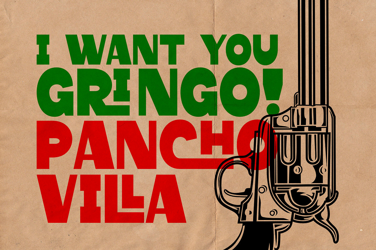 El Mariachi - Libre Type, a Sans Serif Font by ikiiko (Photo 4 of 8)