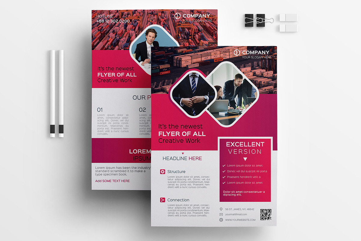 Corporate Flyer, a Flyer Template by ideaz_sabbir (Photo 7 of 11)