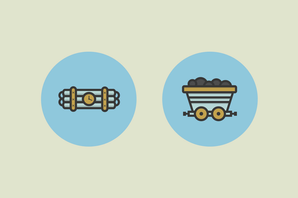 Mining Icons, an Icon by Christian Siles (Photo 2 of 2)