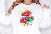 Whimsical Spring Wildflower Clipart, an Illustration by Designworld (Thumbnail 5 of 8)