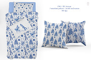 Winter day seamless patterns clipart, a Pattern Graphic by AnaGuziiArt (Thumbnail 10 of 11)
