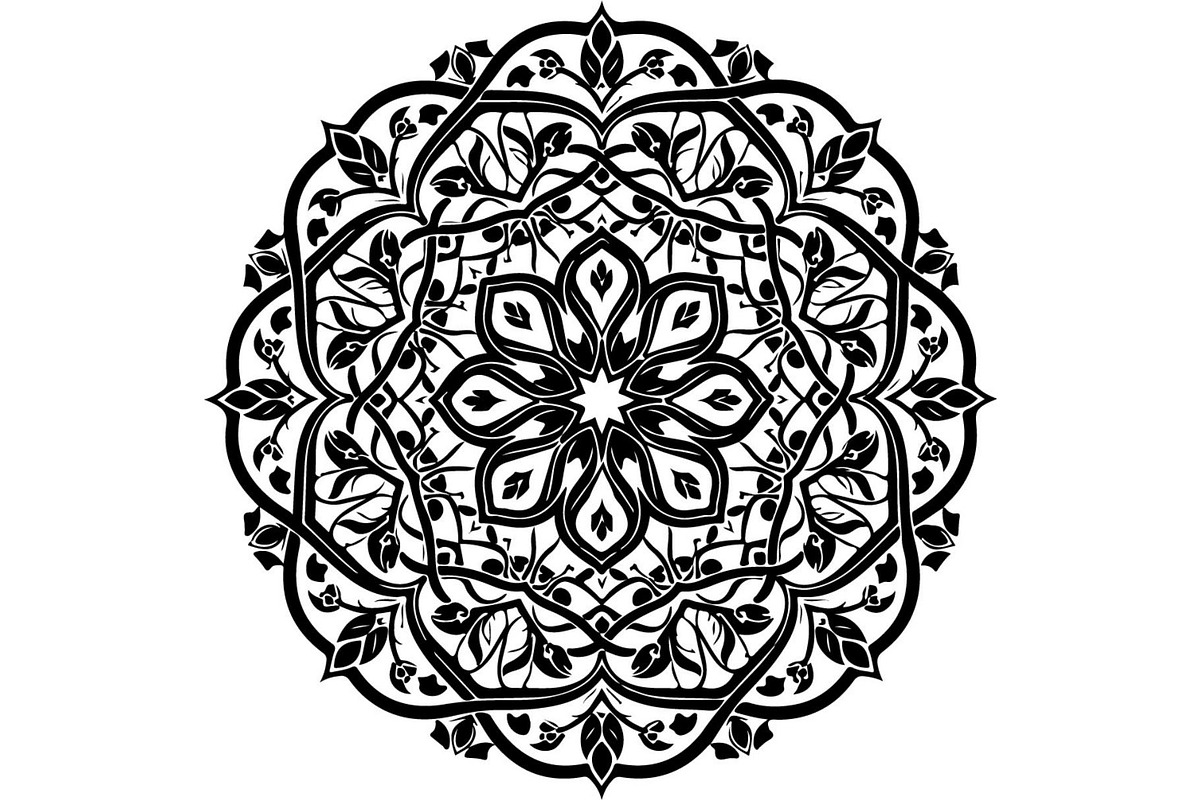Floral Mandala Bundle, a Decorative Illustration by Designer_Momina (Photo 16 of 20)