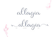 Allagia, a Script Font by sabrcreative (Thumbnail 4 of 5)