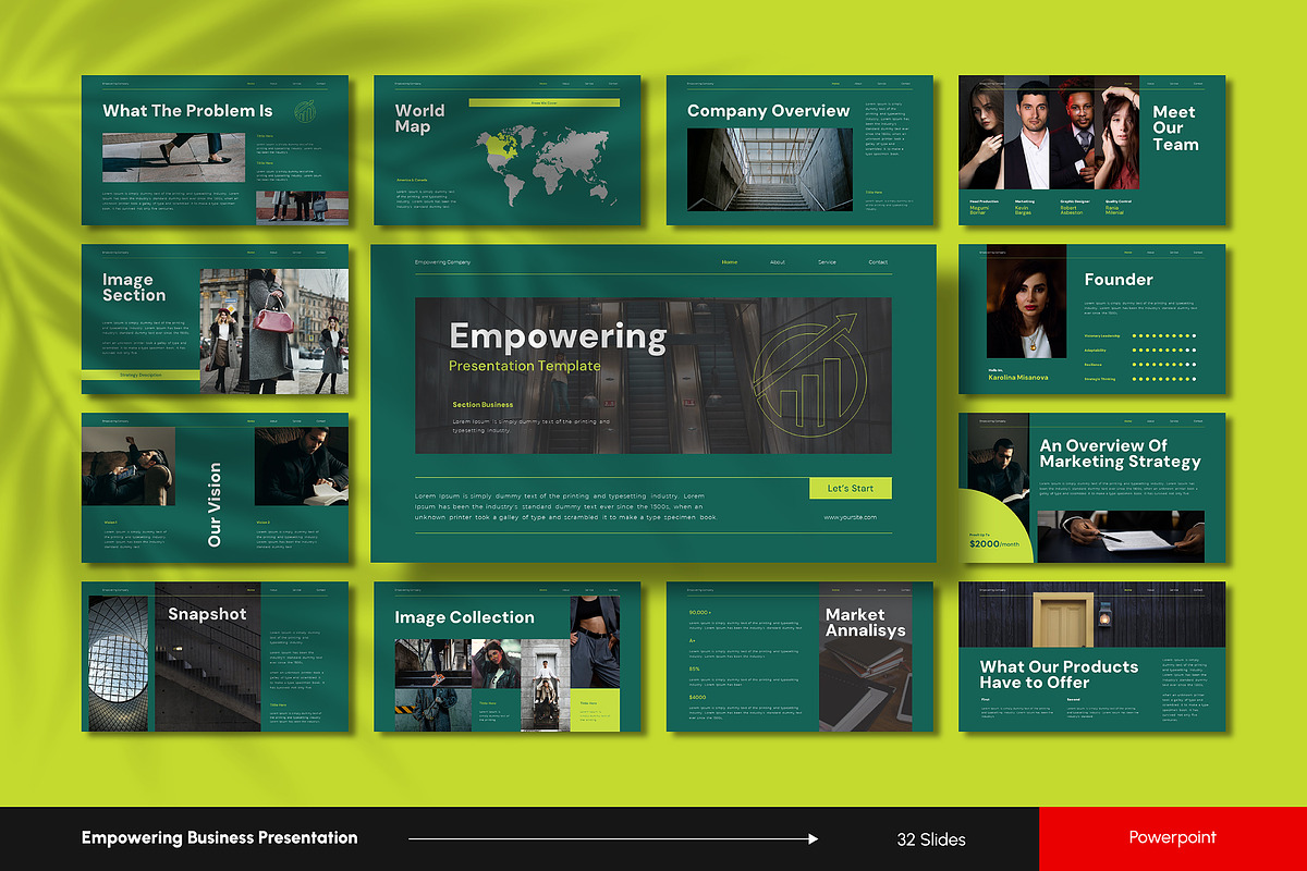 Empowering Powerpoint Presentation, a Presentation Template by VanillineGraph (Photo 1 of 5)