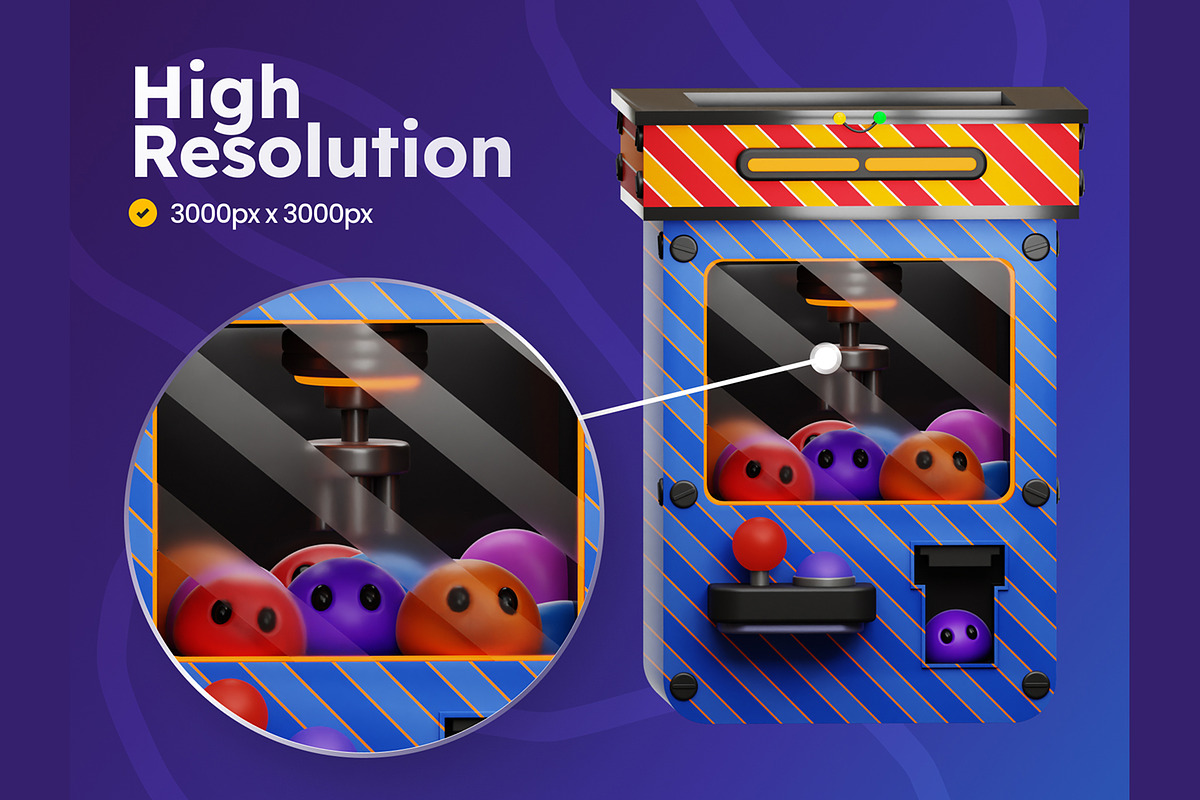 Carnival 3D Icons, an Object 3D Model by Rakata Studio (Photo 3 of 7)