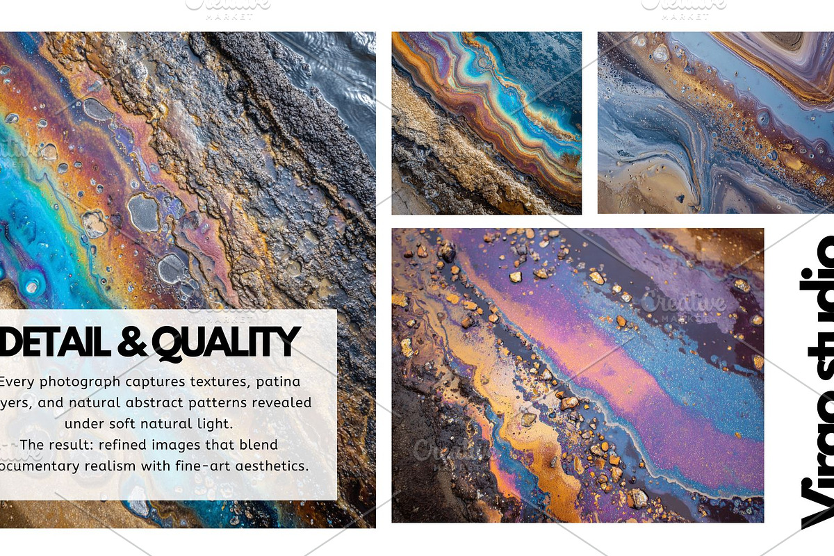 Oxidized Patterns – Abstract Texture, a Nature Photo by Virgo Studio (Photo 4 of 6)