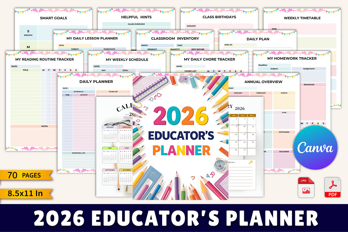 2026 Educator’s Planner