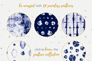 Shibori Tie Dye Pattern Pack