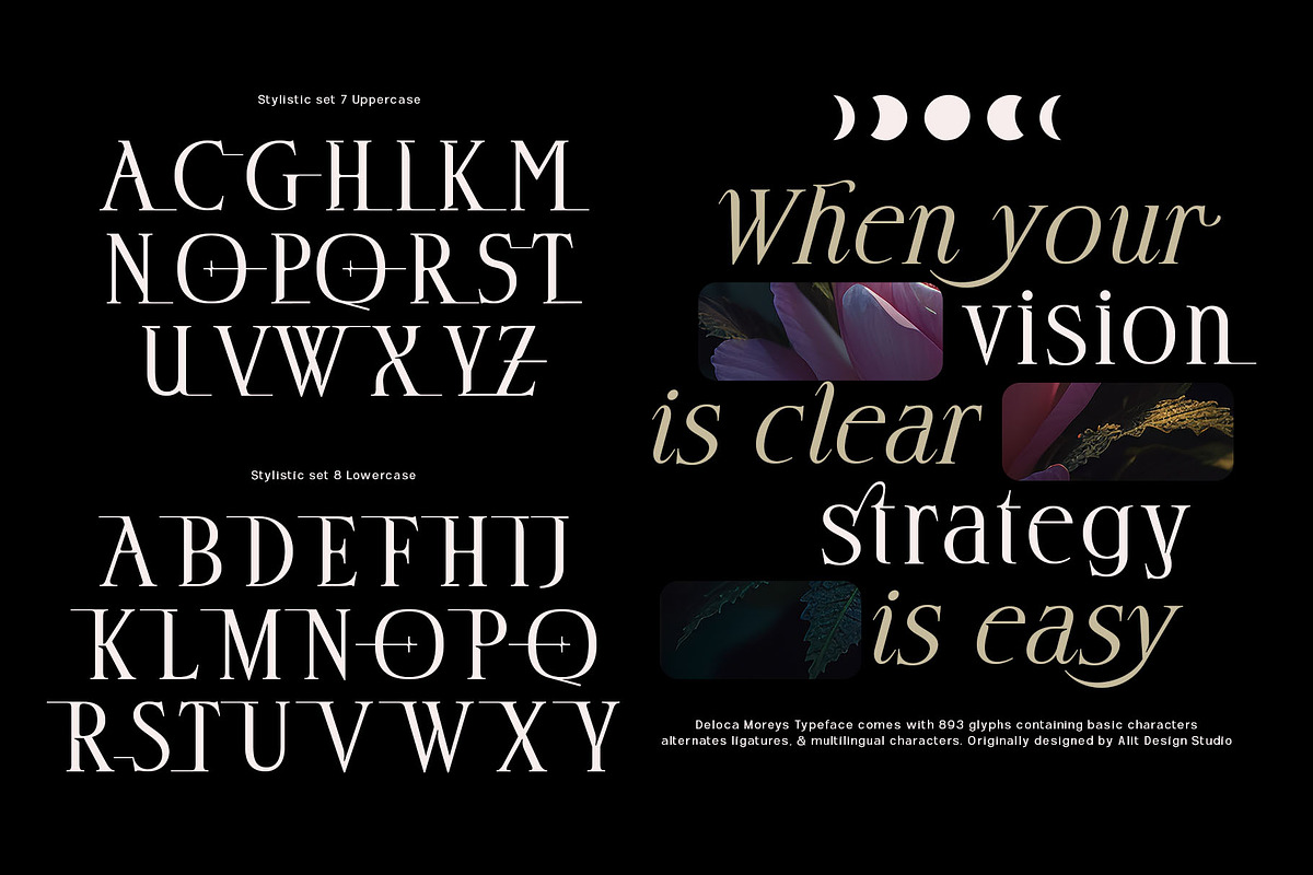 Deloca Moreys Typeface, a Serif Font by alit design (Photo 16 of 20)