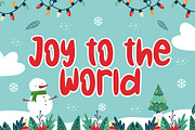 Christmas Holiday Font, a Handwritten Font by KengGraphic (Thumbnail 3 of 11)