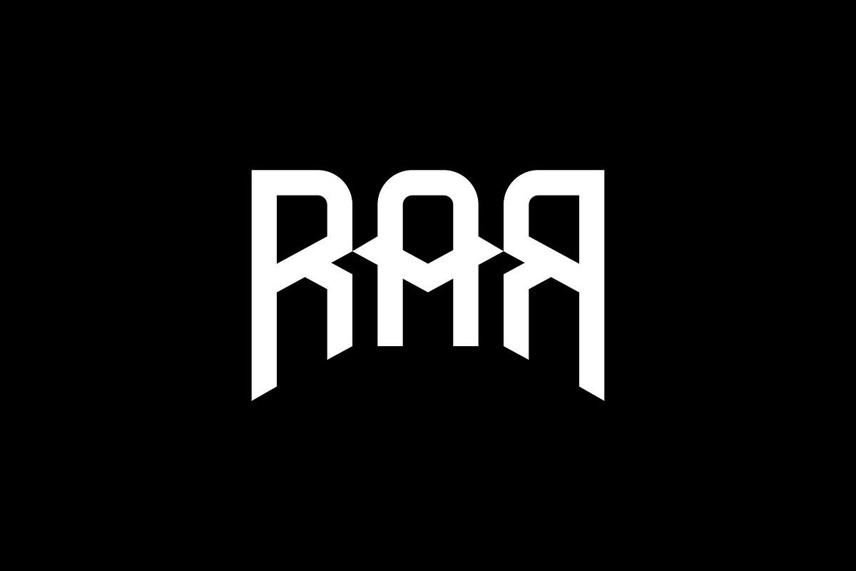 RAR Monogram Logo, a Branding & Logo Template by Buqancreative (Photo 2 of 2)