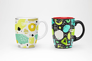 Ink brush pattern, card & shapes, a Pattern Graphic by Bosotochka♥Art (Thumbnail 10 of 11)