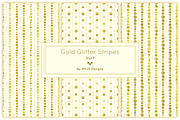 Gold Glitter Stripes, Vol 1, a Pattern Graphic by HMJS Designs (Thumbnail 3 of 7)