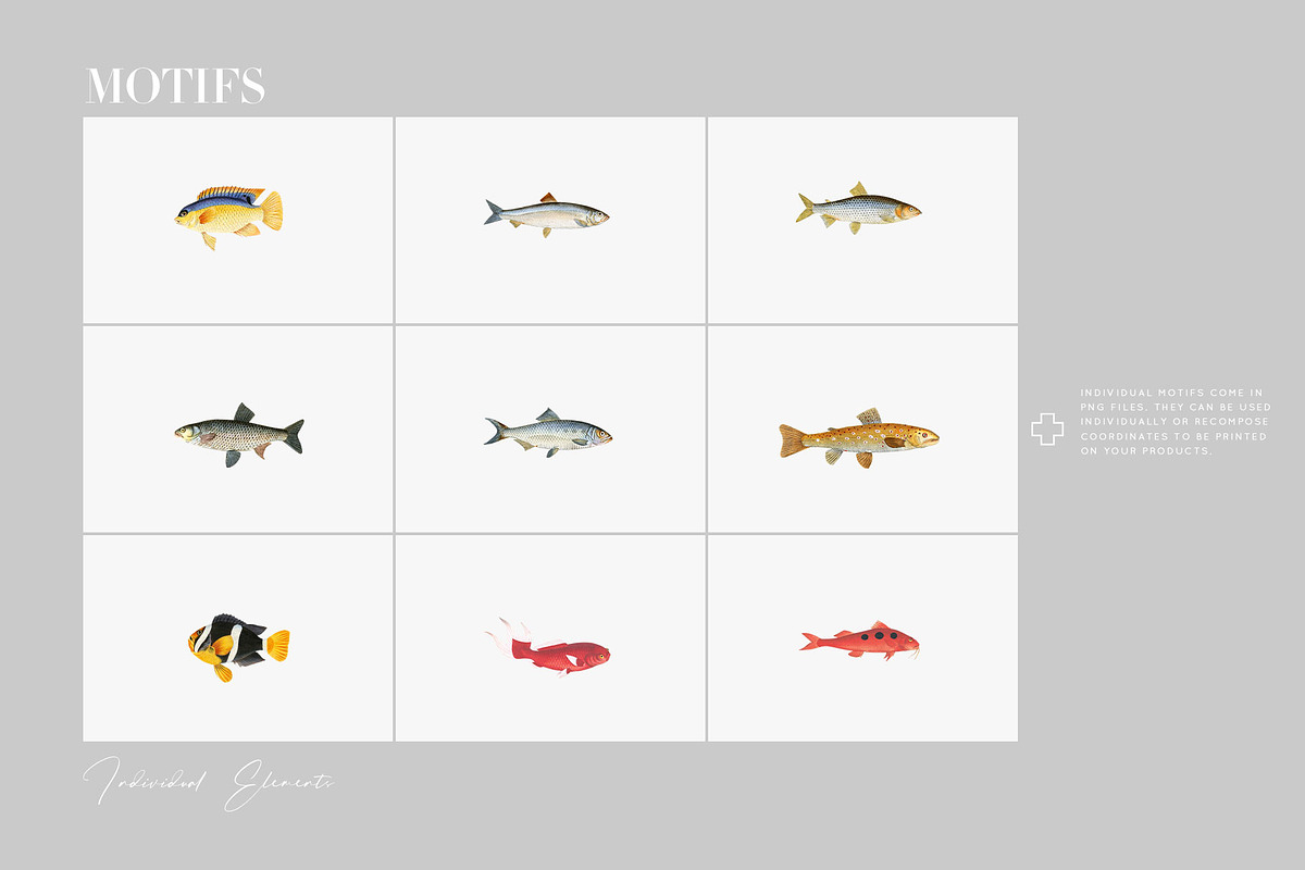 Fish seamless repeat Pattern designs!