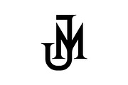 Monogram Initial Letter J M Logo, a Branding & Logo Template by Buqancreative (Thumbnail 1 of 2)