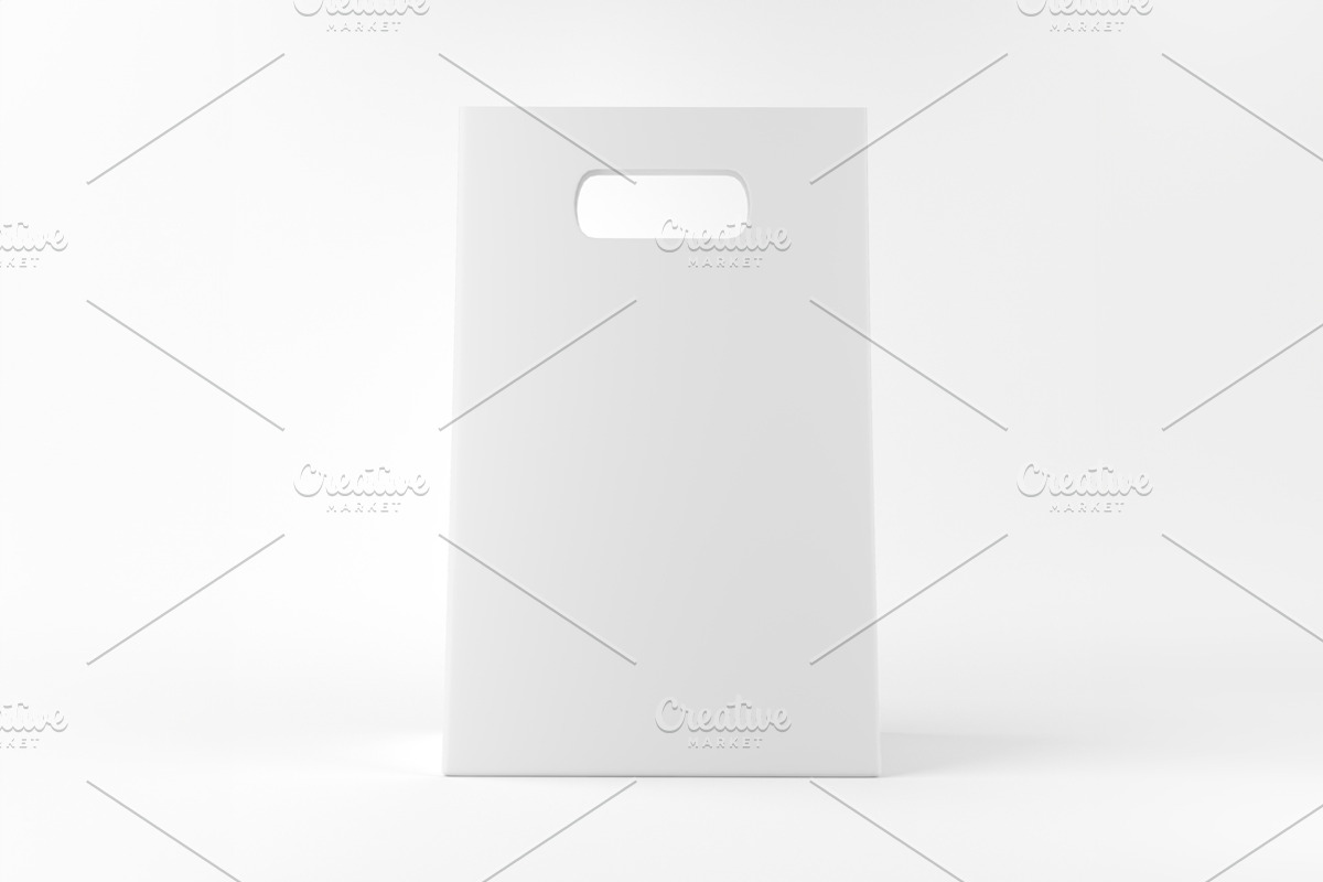 Paper Gift Bag Mockup, a Packaging Mockup by Qaleb Studio (Photo 3 of 3)