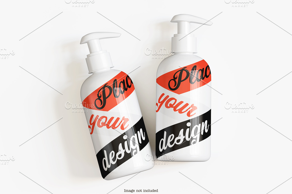 Cosmetic pump mockup bundles, a Cups & Container Mockup by Ambo Ampeng (Photo 15 of 32)