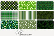 80 green geometric seamless pattern, a Pattern Graphic by Poppy Lane Studio (Thumbnail 8 of 11)