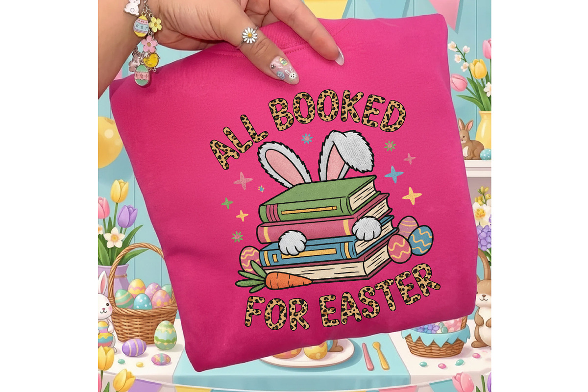 Easter Faux Yarn,All Booked for, an Illustration by Designking (Photo 6 of 6)