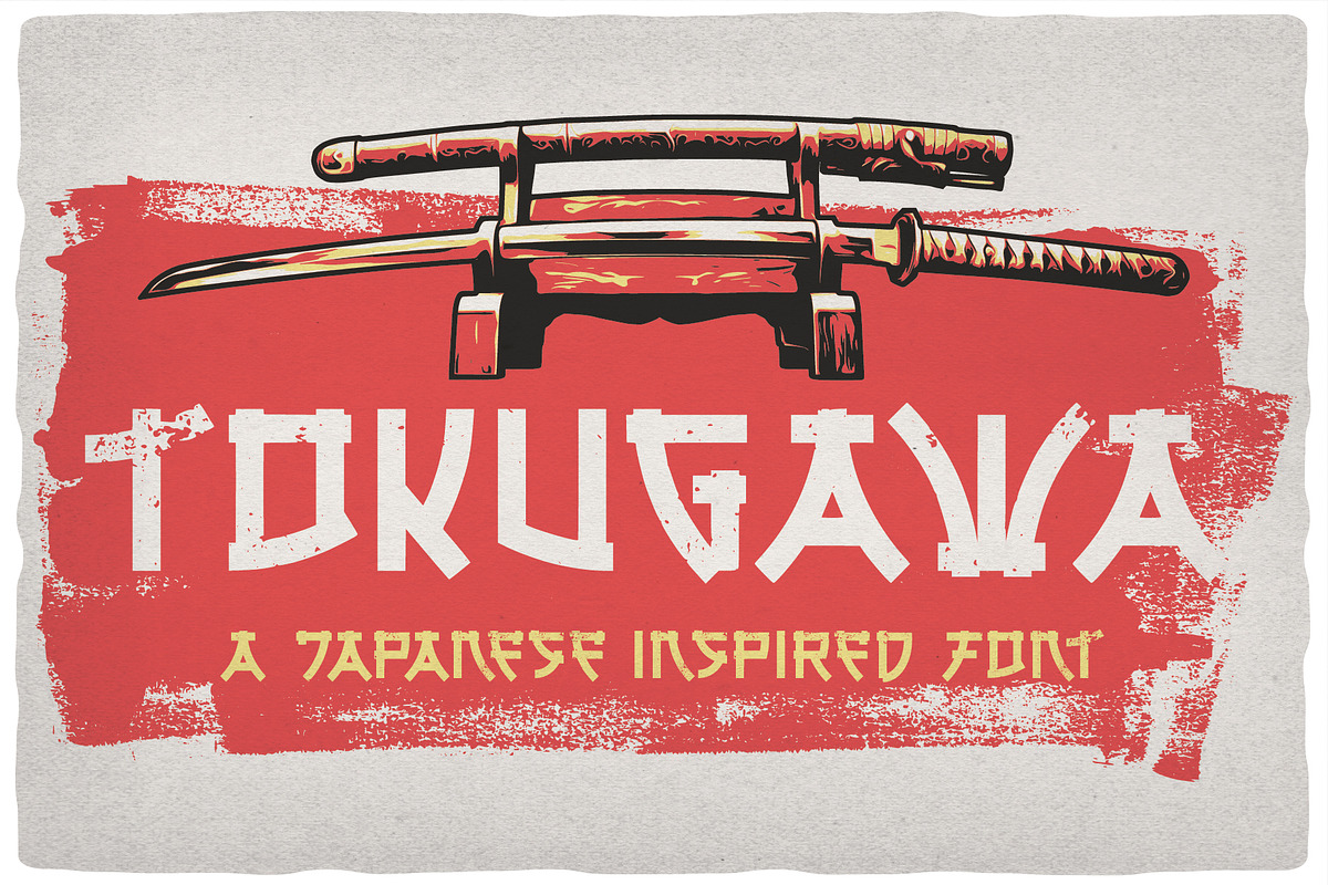 Tokugawa, a Symbol Font by VozzyStock (Photo 3 of 14)