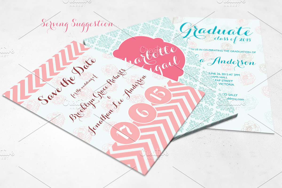 Peaches & Tea 30 Pattern Set preview 2