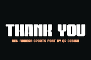 Gymax Sportse, a Sans Serif Font by QR Design Studio (Thumbnail 7 of 7)