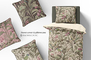 Vintage Tropical Jungle Pattern, a Pattern Graphic by Yello_illustration (Thumbnail 5 of 14)