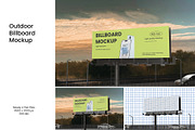 Outdoor Billboard Mockup, a Product Mockup by Graphicbars (Thumbnail 1 of 6)