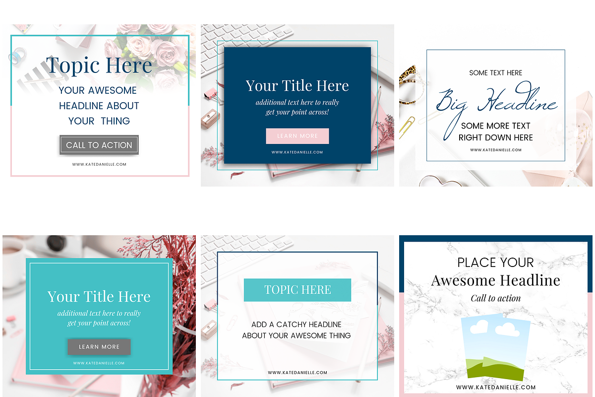 Canva Templates Set, a Social Media Template by Gorgeous Graphics (Photo 5 of 5)