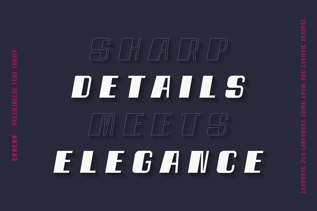 Spacho Font Family (44 Fonts), a Font by alpercakici (Photo 16 of 18)