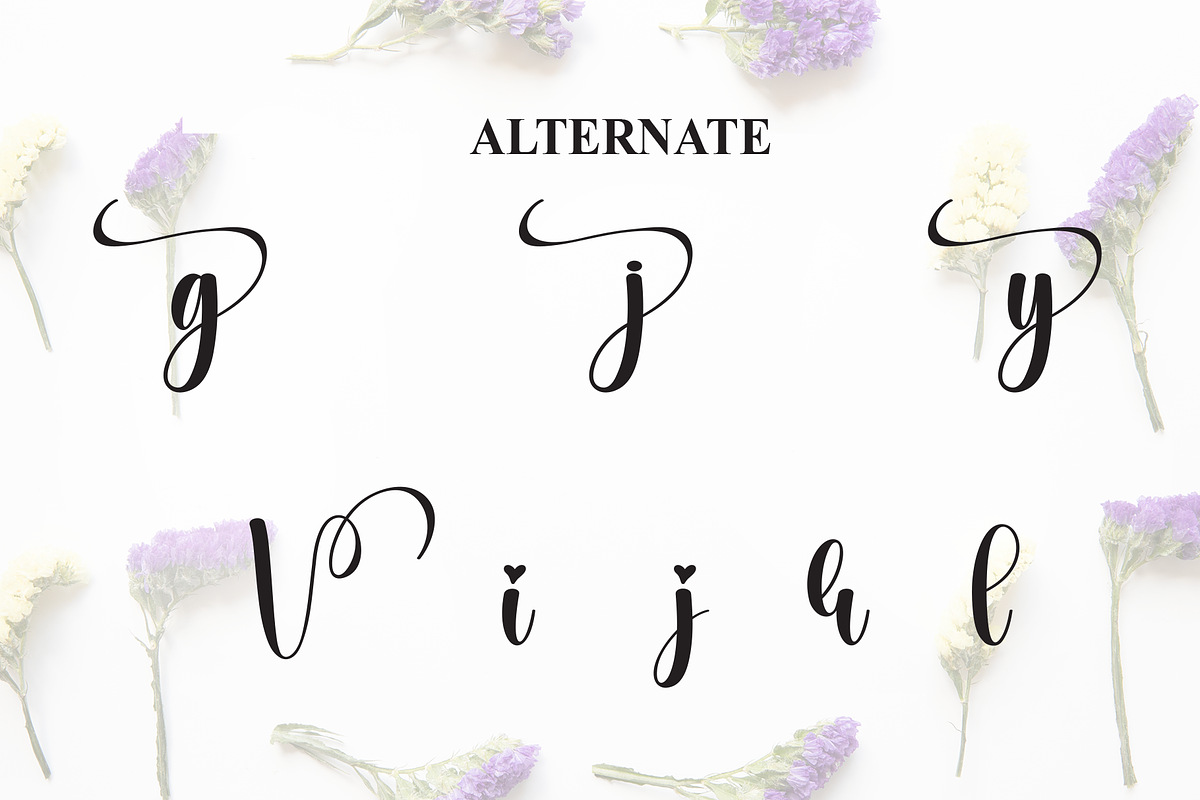 Variety | Script Font, a Handwritten Font by Scratchones (Photo 8 of 9)