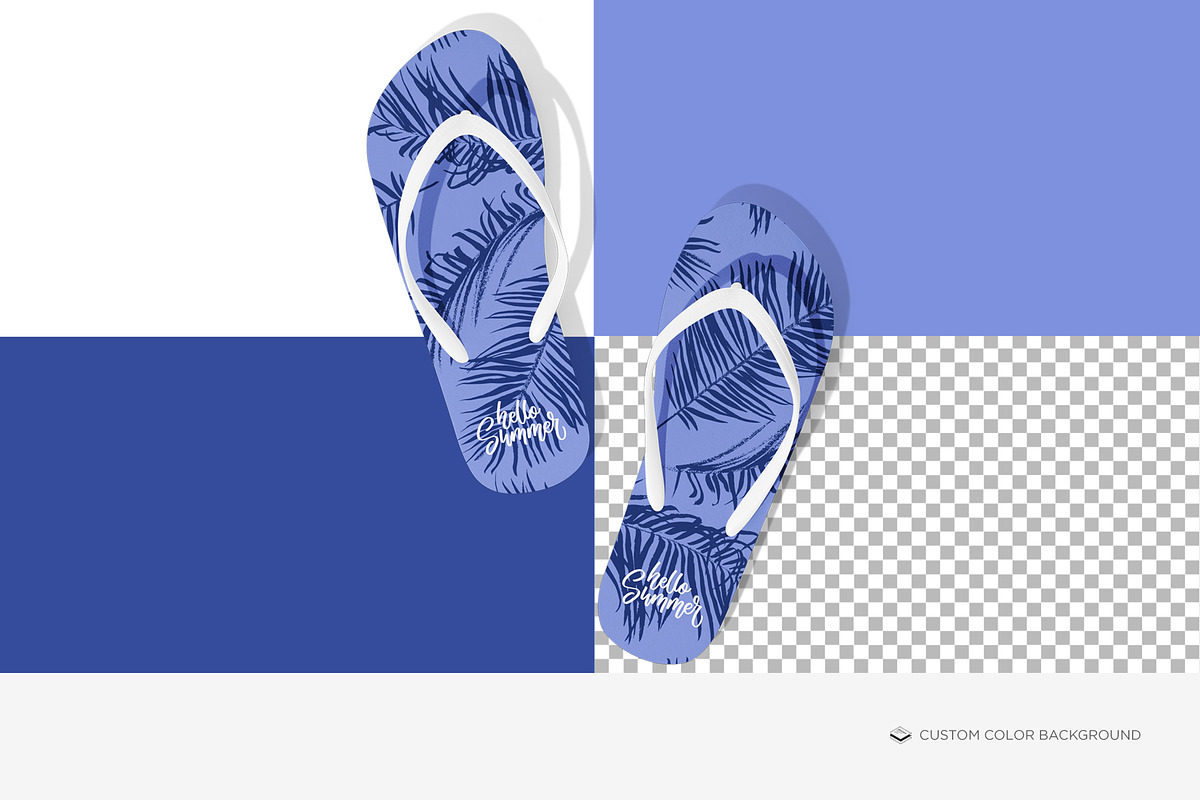 Flip Flops Mock-up, an Apparel Mockup by Branda Keeps (Photo 14 of 17)
