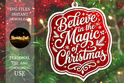 Believe in the Magic of Christmas SV, an Object Graphic by OK Design (Thumbnail 1 of 3)