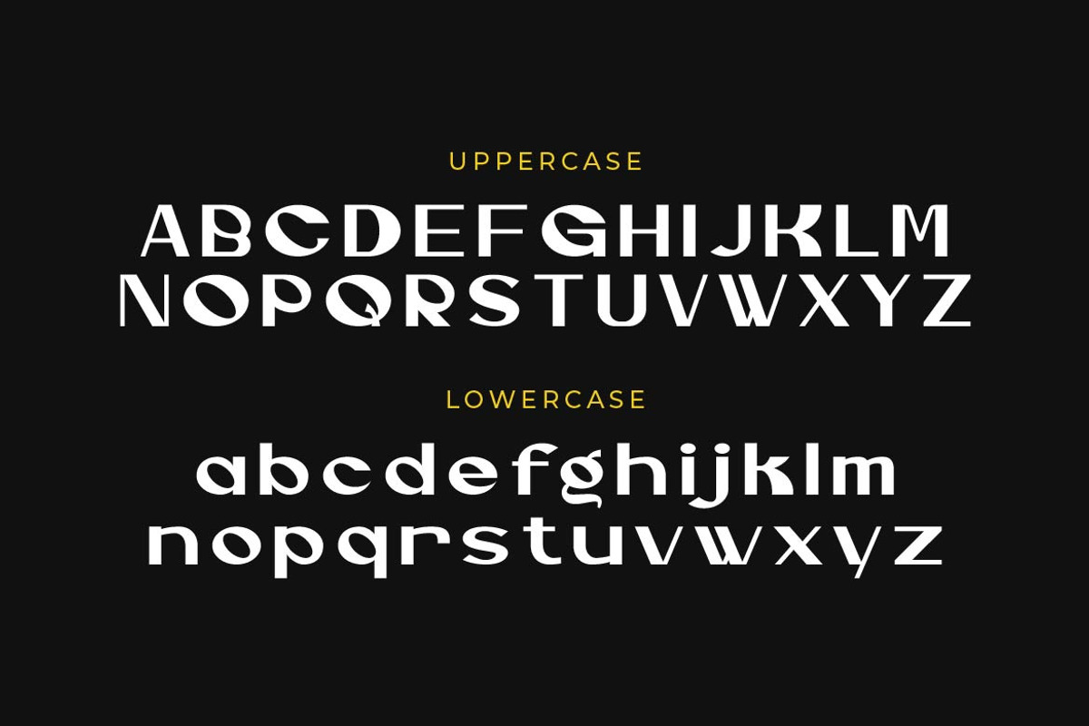 Okle – Creative Display Font, a Sans Serif Font by Artiveko (Photo 3 of 8)