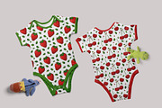 Bright fruits. Cliparts and Patterns, a Food Illustration by Valeria Soloveva (Thumbnail 12 of 14)