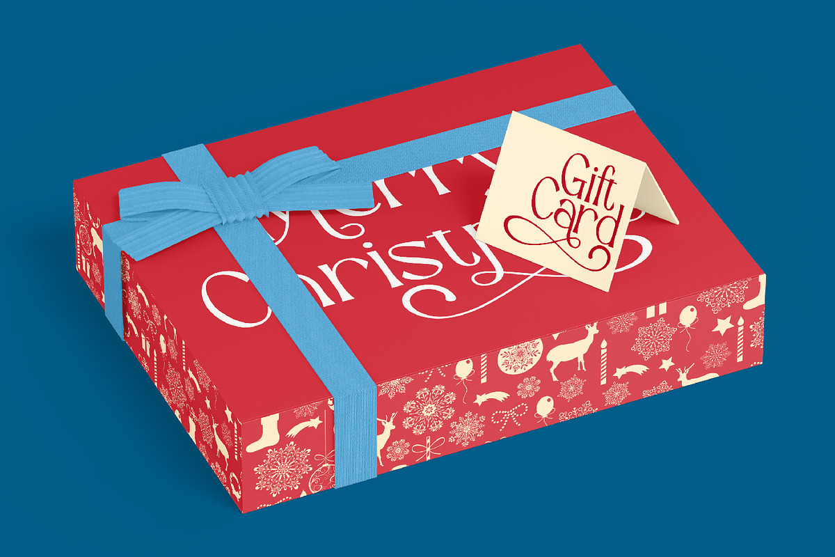 Domillack -  Christmas Font, a Serif Font by Rishsketch (Photo 3 of 15)
