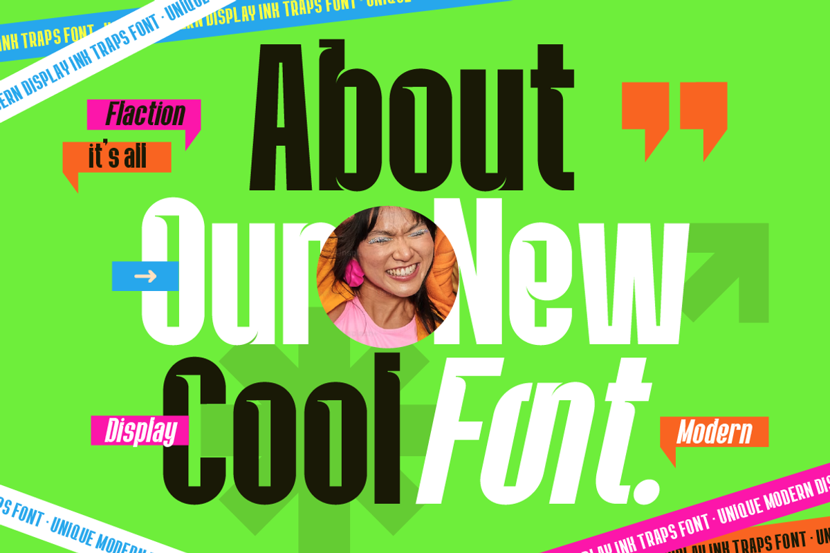 Flaction - Futuristic Sporty Font, a Sans Serif Font by Artisan Themes (Photo 11 of 11)